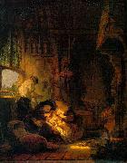Holy Family Rembrandt van rijn